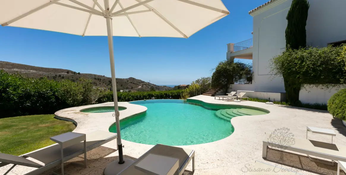 Short-term rent of detached villa in Benahavís 56