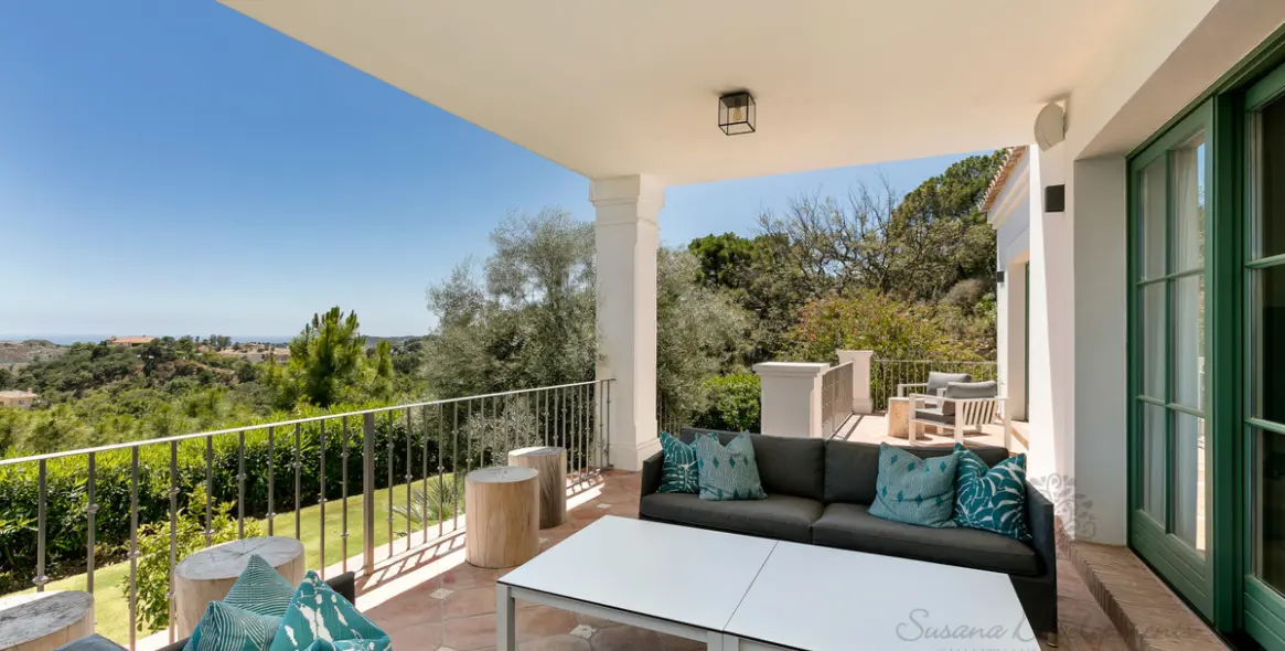 Short-term rent of detached villa in Benahavís 59