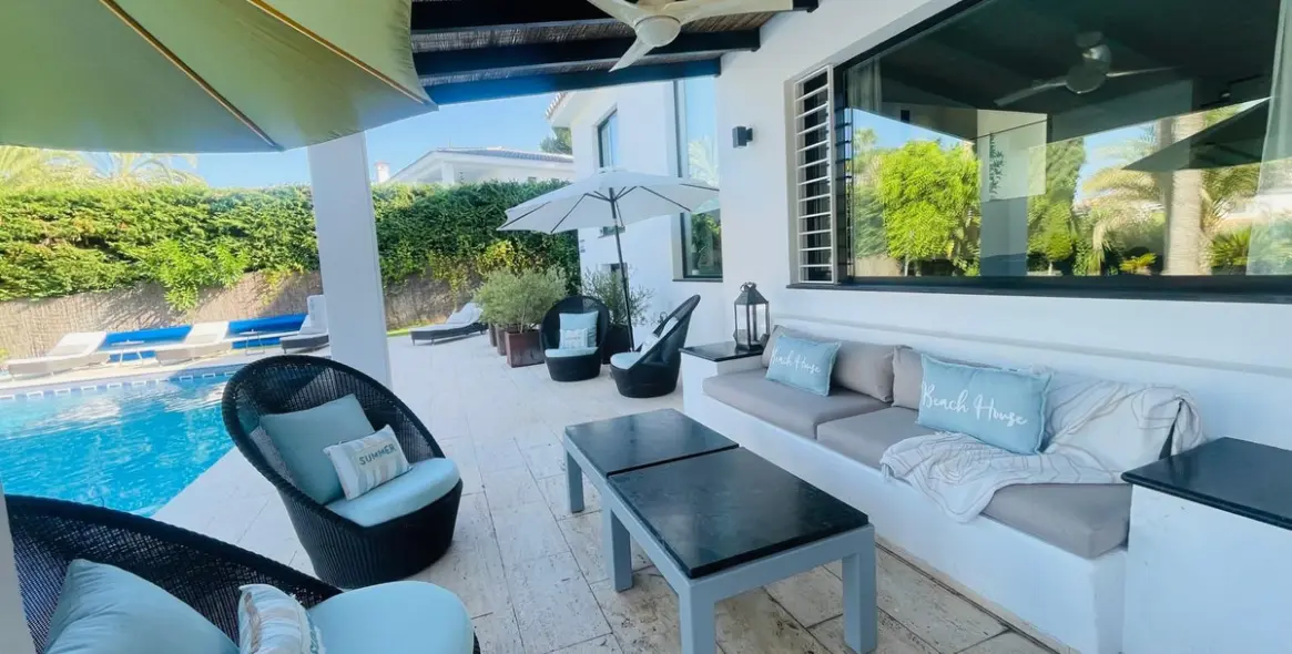 Short-term rent of detached villa in Nueva Andalucía 12