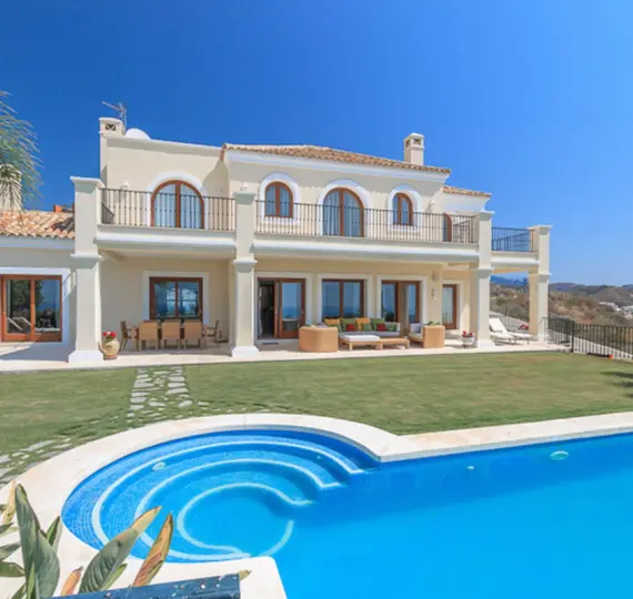 Long-term rent of detached villa in Los Flamingos