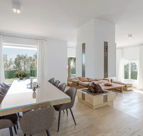 Long-term rent of detached villa in Manilva