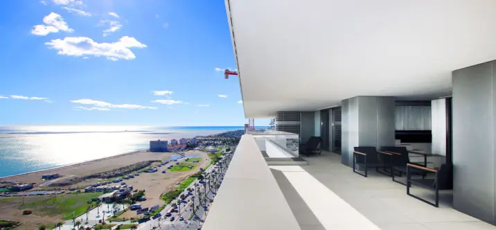 Long-term rent of penthouse in Málaga 0