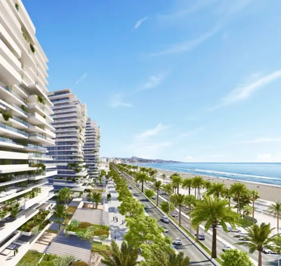 Long-term rent of penthouse in Málaga