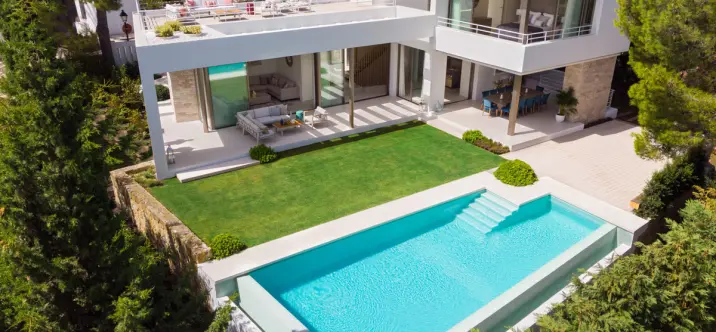 Short-term rent of detached villa in Aloha 1