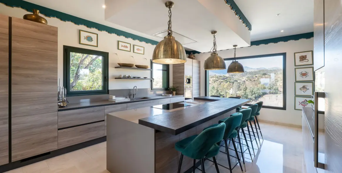 Долгосрочная аренда  отдельно стоящей виллы в Estepona 9