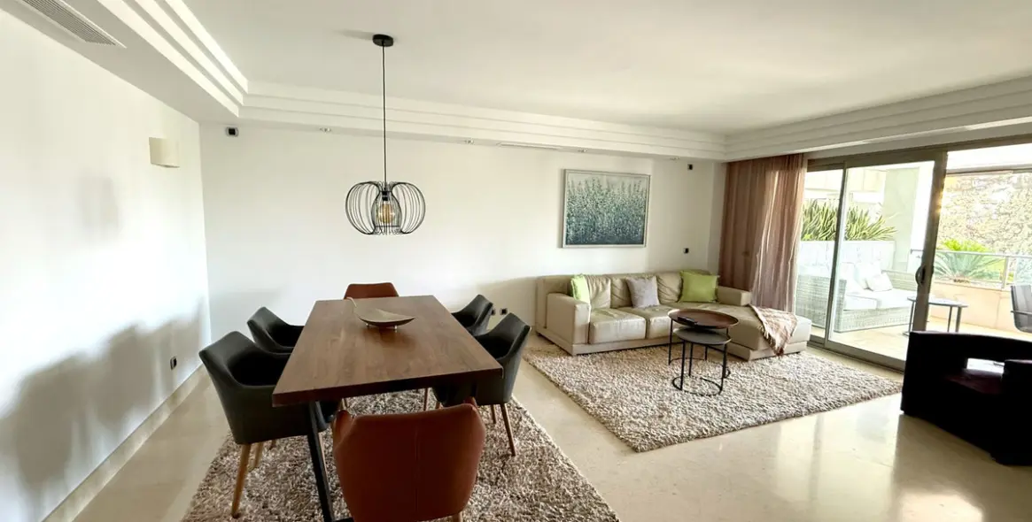 Long-term rent of middle floor apartment in Marbella (district The Golden Mile) 3