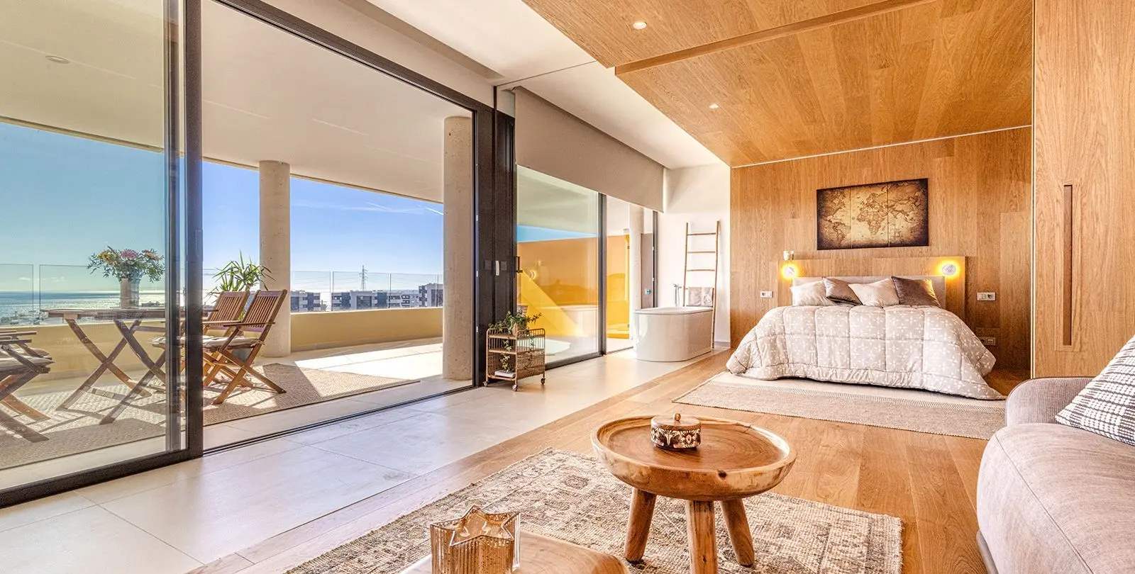 Venta de apartamento en planta media en Higueron 1