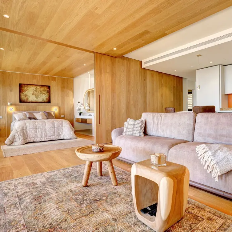 Venta de apartamento en planta media en Higueron