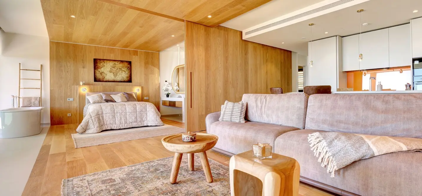 Venta de apartamento en planta media en Higueron 1