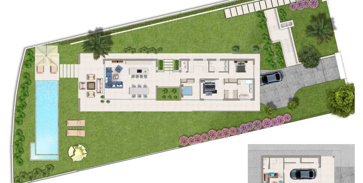 Venta de villa independiente en La Cala Golf 13