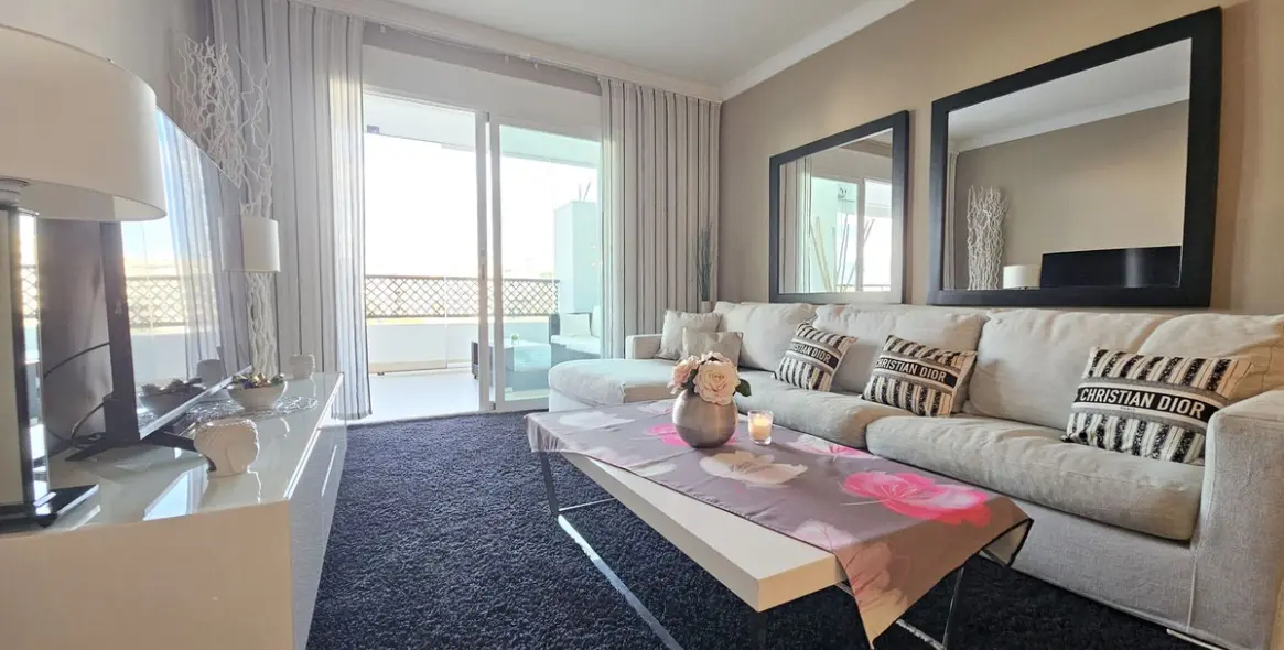 Long-term rent of middle floor apartment in Marbella (district Puerto Banús) 6