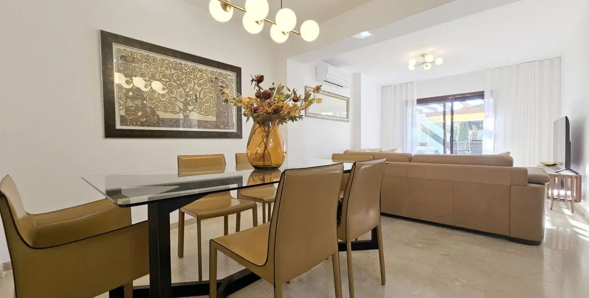 Long-term rent of middle floor apartment in Marbella (district The Golden Mile) 6