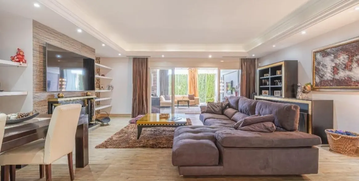 Long-term rent of ground floor apartment in Marbella (district The Golden Mile) 6