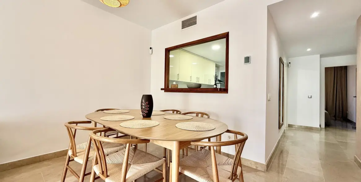 Short-term rent of ground floor apartment in La Duquesa 20