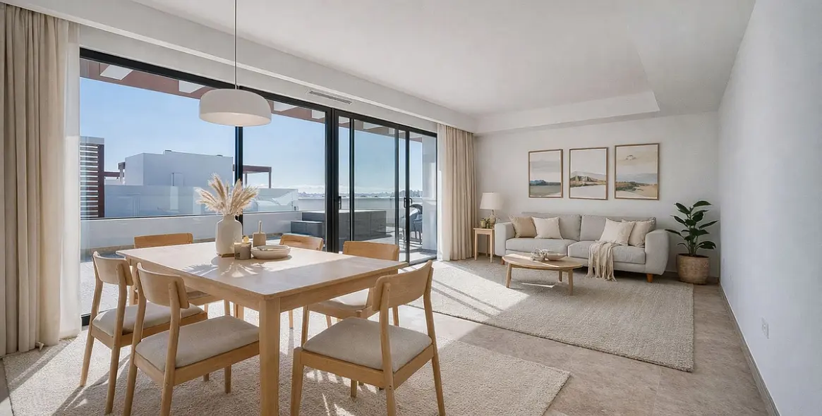 Sale of penthouse in Cancelada 2