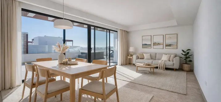 Sale of penthouse in Cancelada 1