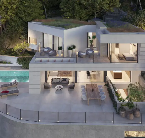 Oтдельно стоящая вилла R4854166