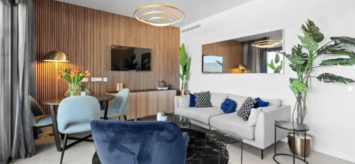 Долгосрочная аренда апартаментов на среднем этаже в Calanova Golf 3