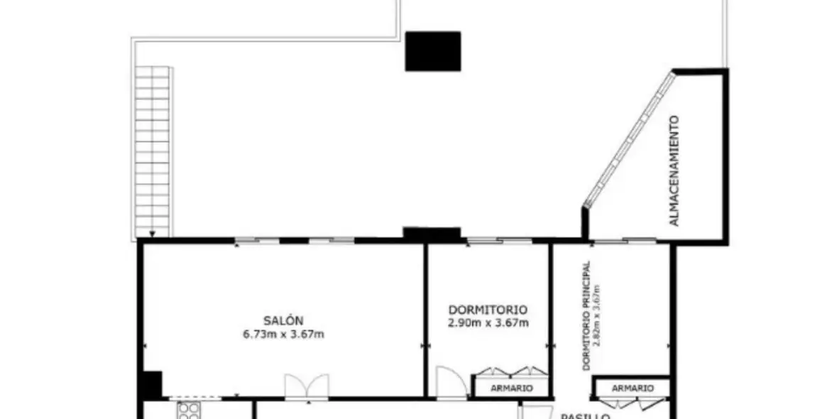 Sale of penthouse in Casares Playa 22