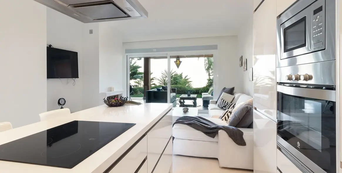 Venta de apartamento en planta baja en Los Flamingos 20