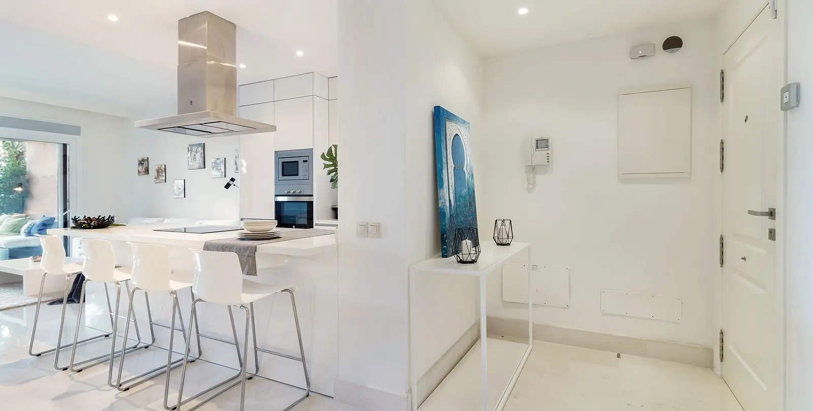 Venta de apartamento en planta baja en Los Flamingos 8
