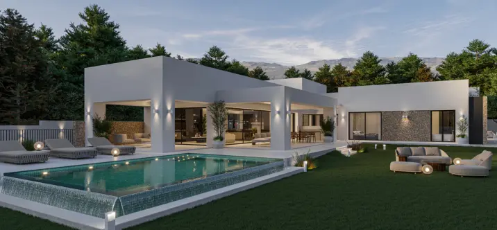 Sale of detached villa in New Golden Mile 0