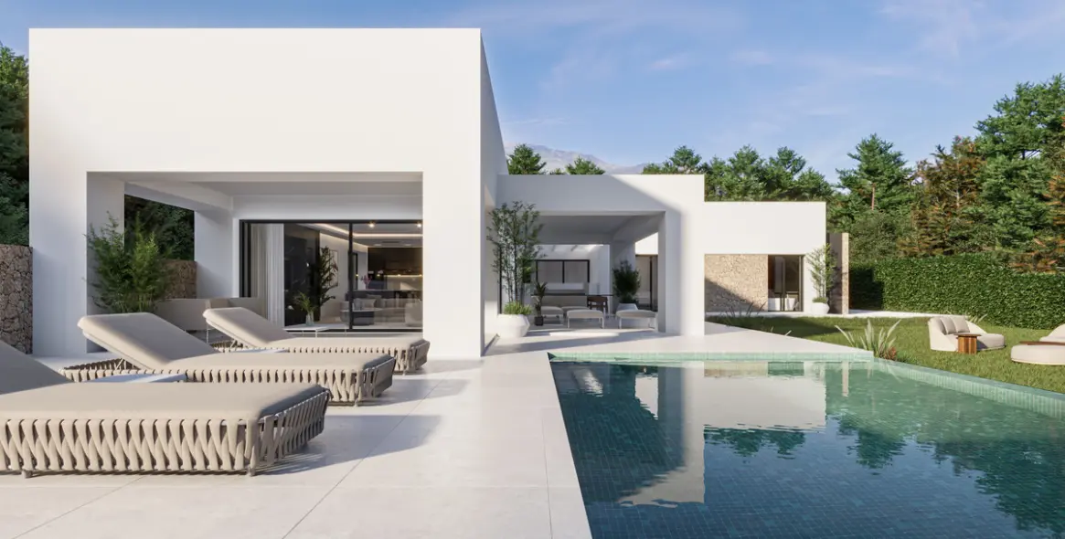 Sale of detached villa in New Golden Mile 2