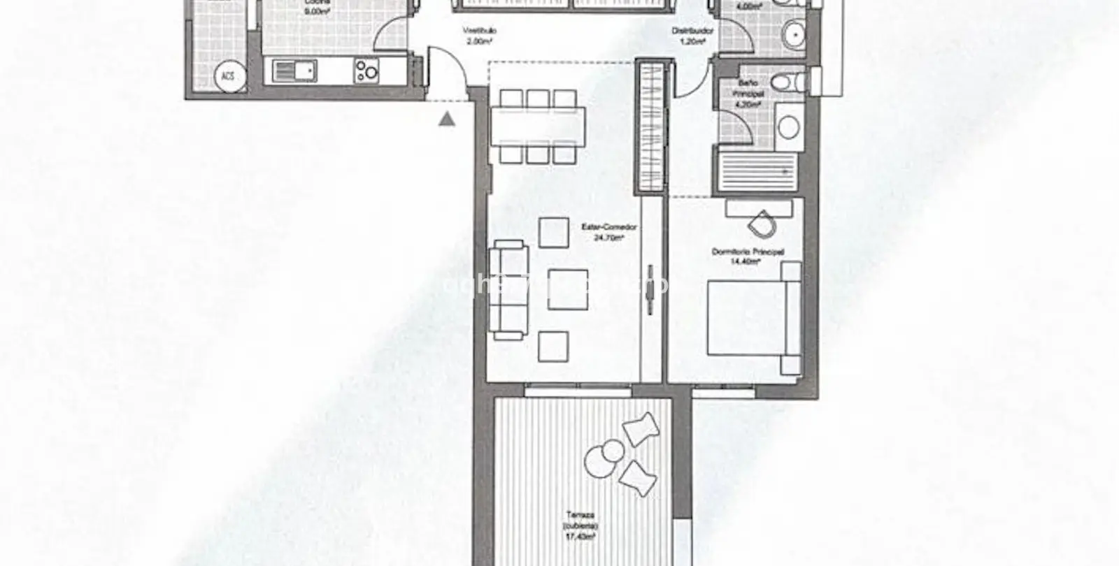 Sale of middle floor apartment in La Cala de Mijas 17