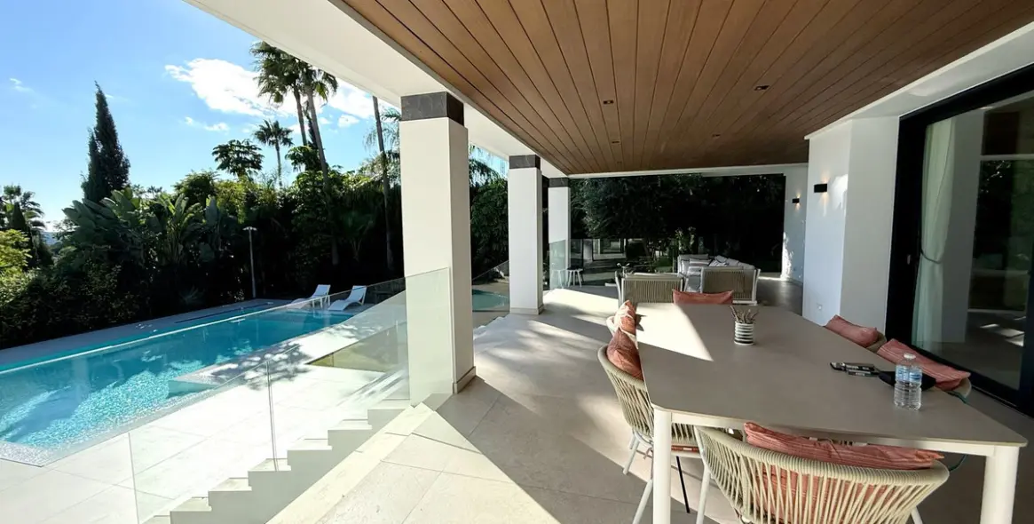 Long-term rent of detached villa in Los Flamingos 8