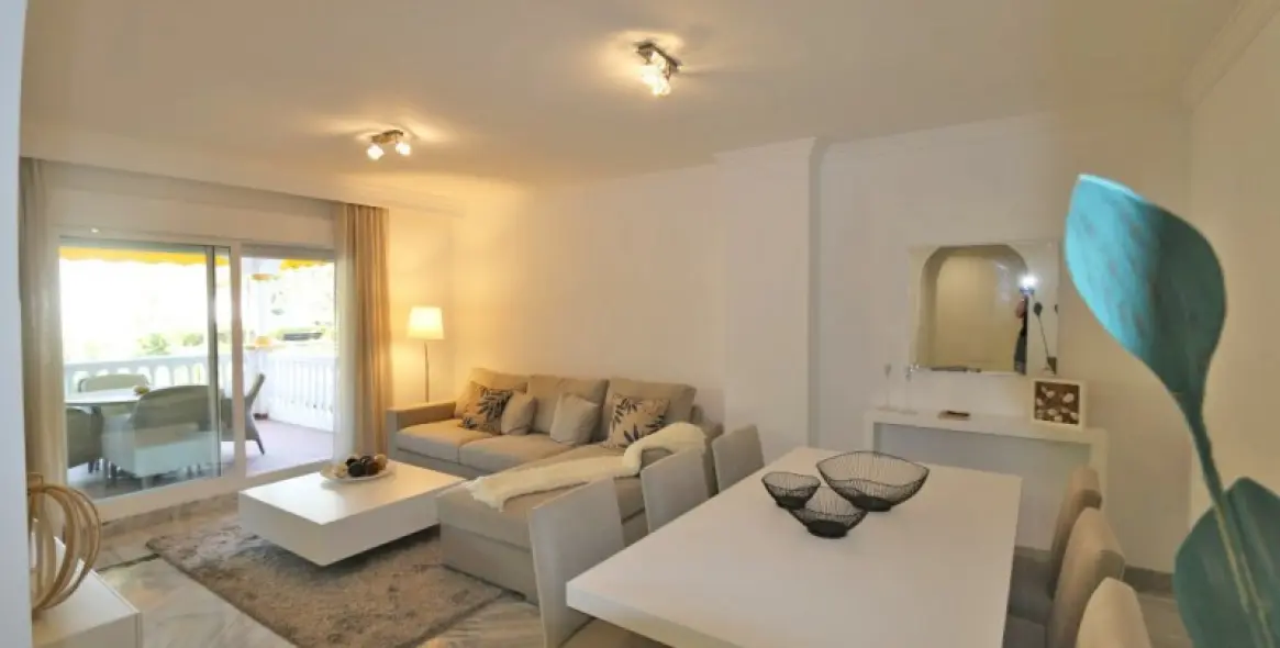 Short-term rent of middle floor apartment in Nueva Andalucía 1