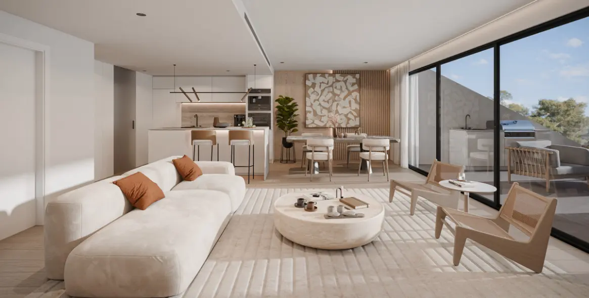 Продажа апартаментов на первом этаже в Higueron 17