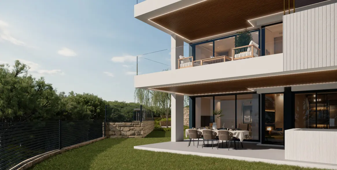 Sale of ground floor apartment in Higueron 25