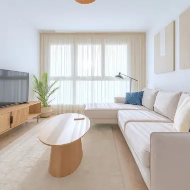 Long-term rent of middle floor apartment in Málaga