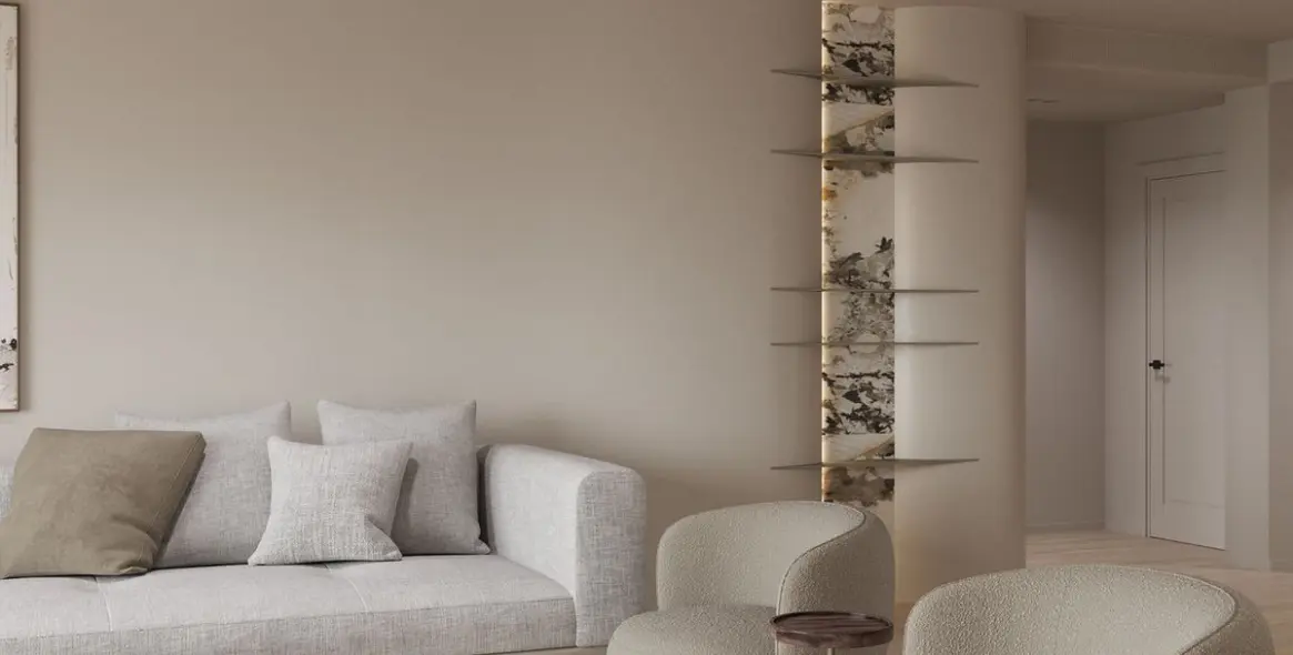 Venta de apartamento en planta media en El Presidente 6