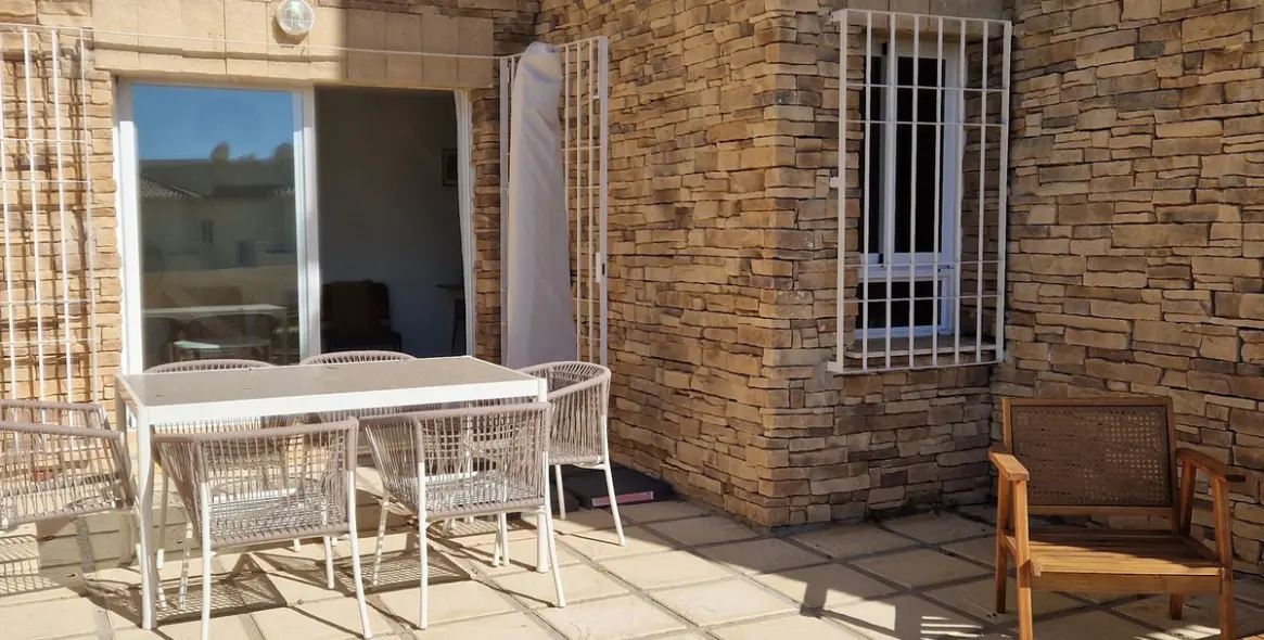 Short-term rent of ground floor apartment in Riviera del Sol 22