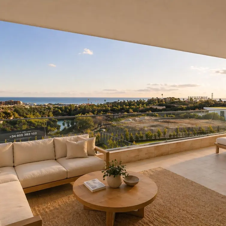Sale of middle floor apartment in Estepona