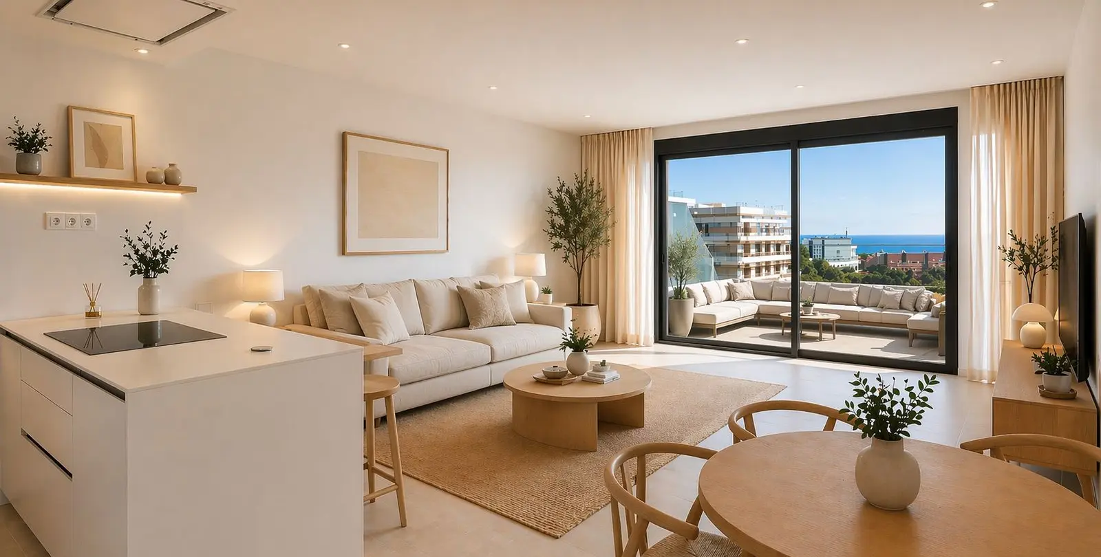 Sale of middle floor apartment in Estepona 2