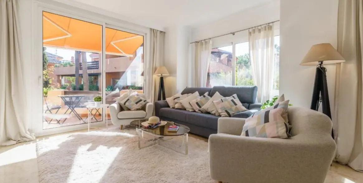 Long-term rent of ground floor apartment in Marbella 8