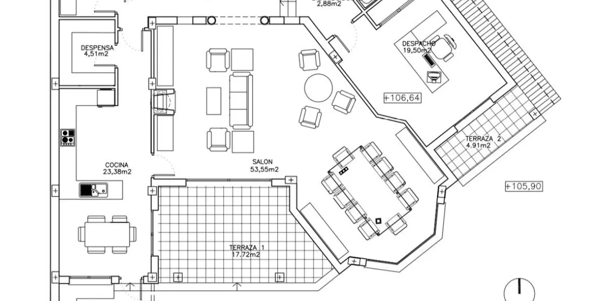 Venta de villa independiente en Los Arqueros 32