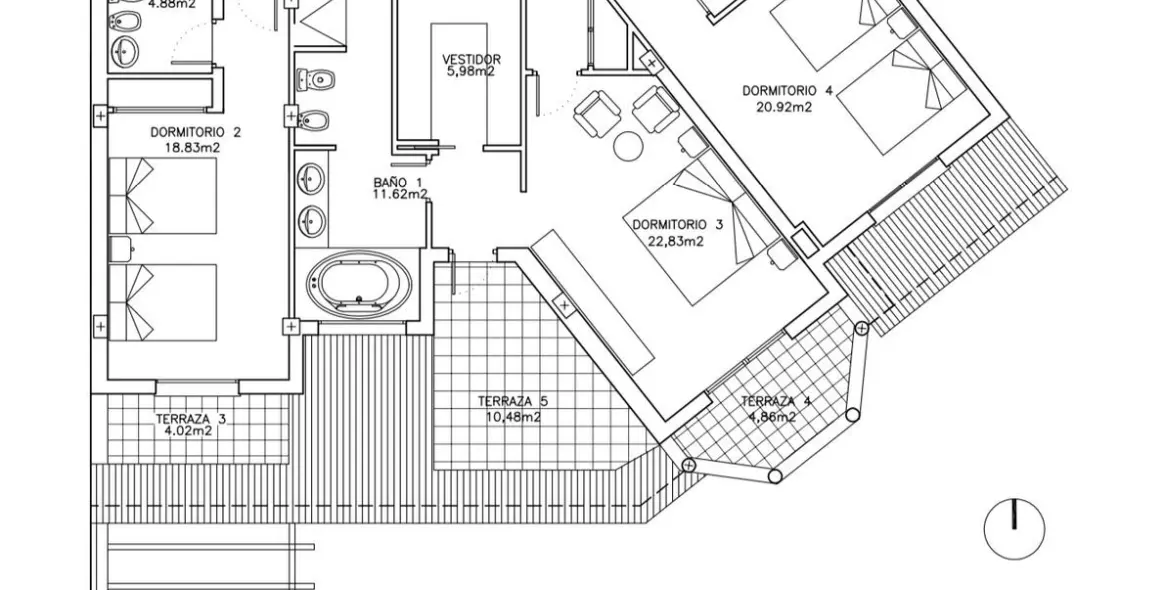Venta de villa independiente en Los Arqueros 35