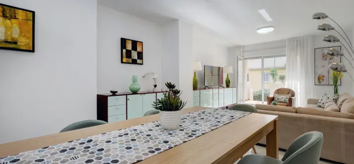 Short-term rent of ground floor apartment in Cabopino 1