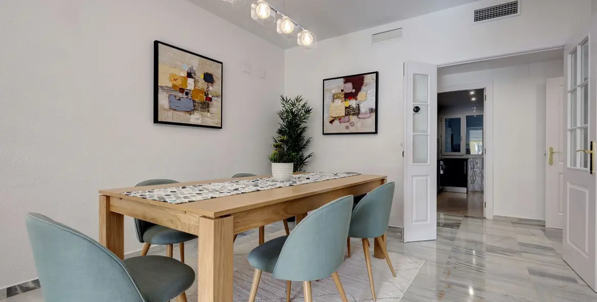 Short-term rent of ground floor apartment in Cabopino 5