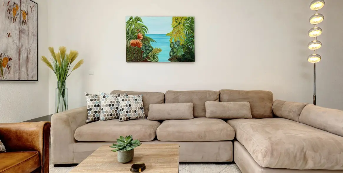 Short-term rent of ground floor apartment in Cabopino 10