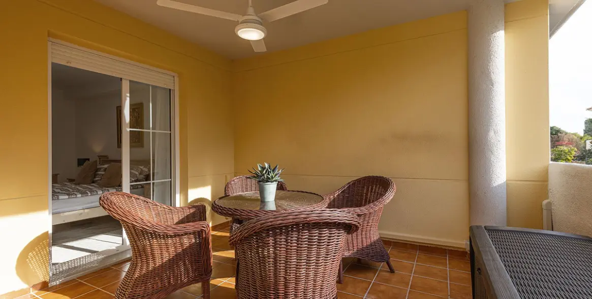 Short-term rent of ground floor apartment in Cabopino 19