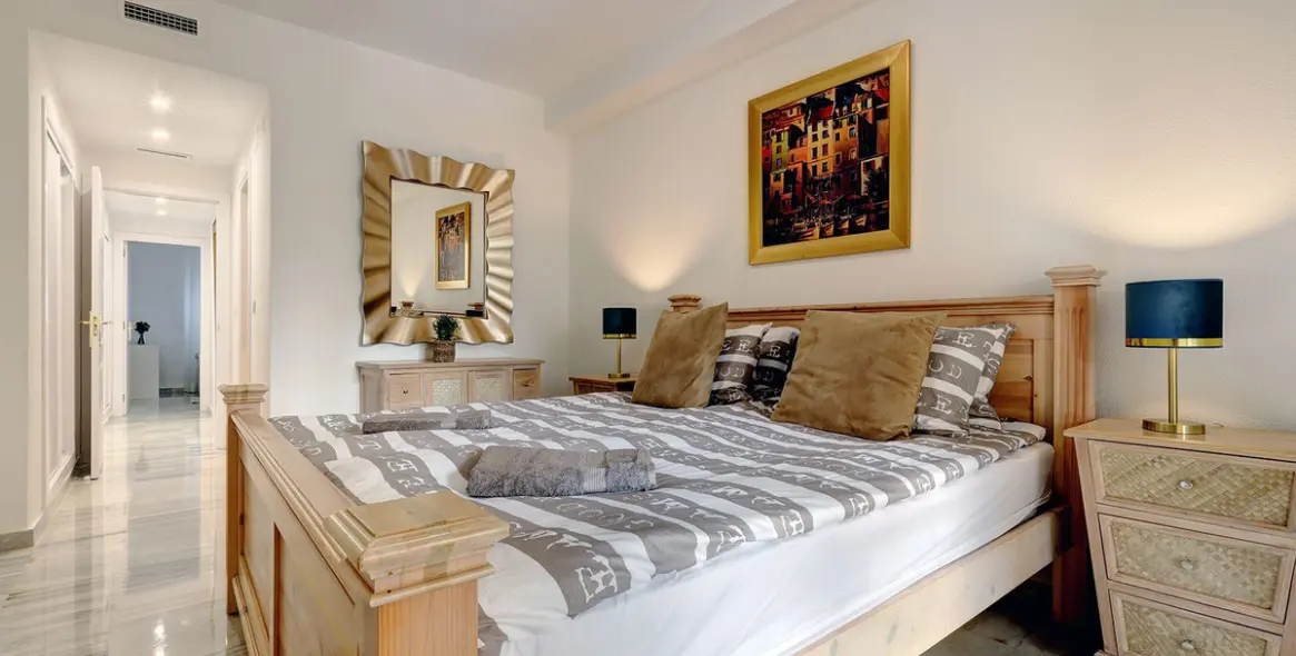 Short-term rent of ground floor apartment in Cabopino 26