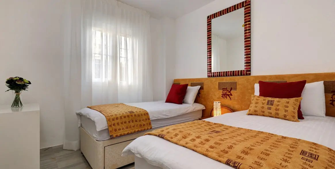 Short-term rent of ground floor apartment in Cabopino 46