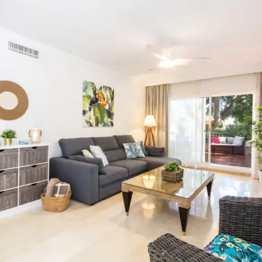 Long-term rent of ground floor apartment in Elviria