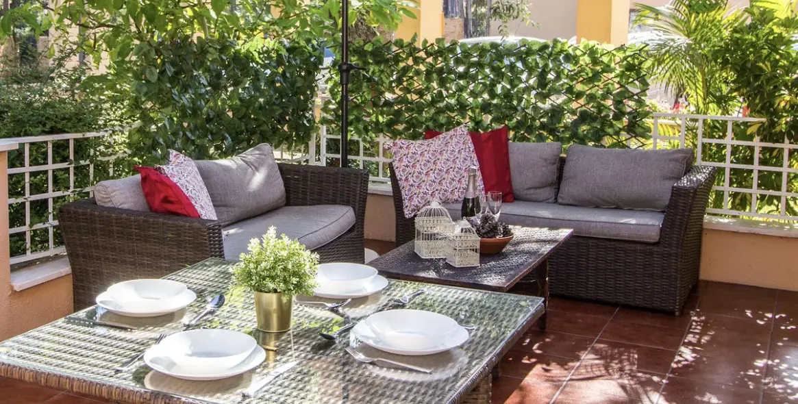 Long-term rent of ground floor apartment in Elviria 21