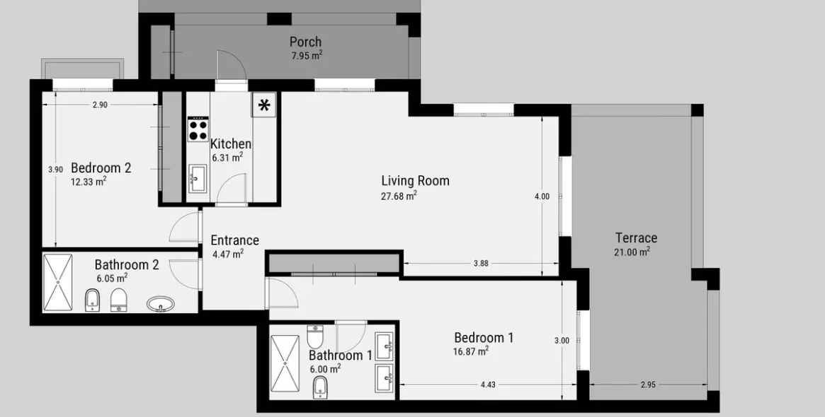 Sale of middle floor apartment in Nueva Andalucía 22