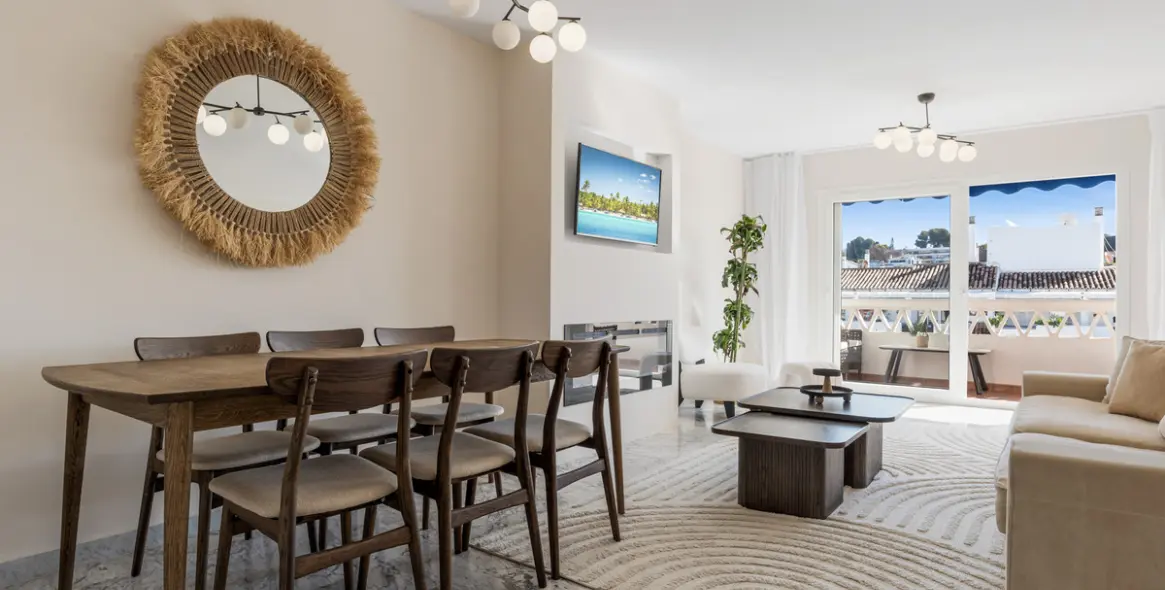 Краткосрочная аренда апартаментов на среднем этаже в Nueva Andalucía 3